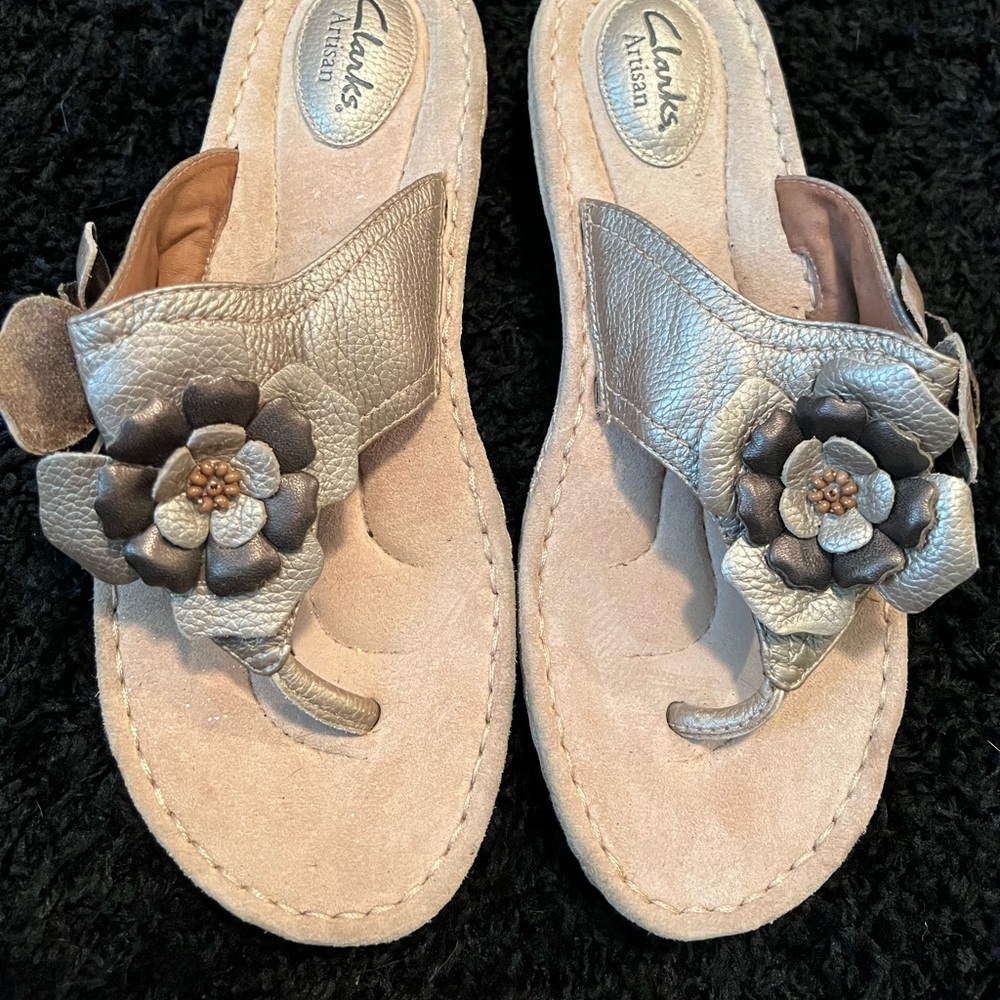 Clark’s Artisan Flip Flops